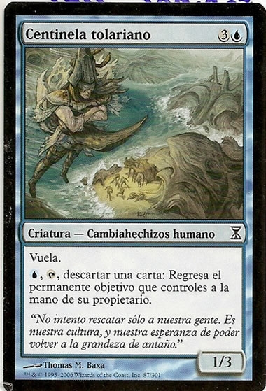 Magic espiral del tiempo Centinela tolariano 87/301 español